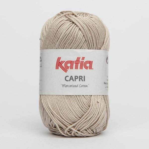 Katia Capri Baumwollgarn Farbe 82067 hellbeige