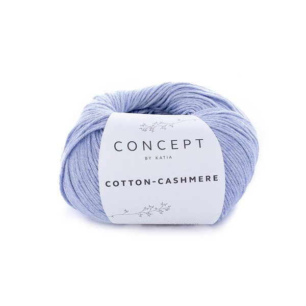 Katia Concept Cotton-Cashmere Farbe 58 hellblau