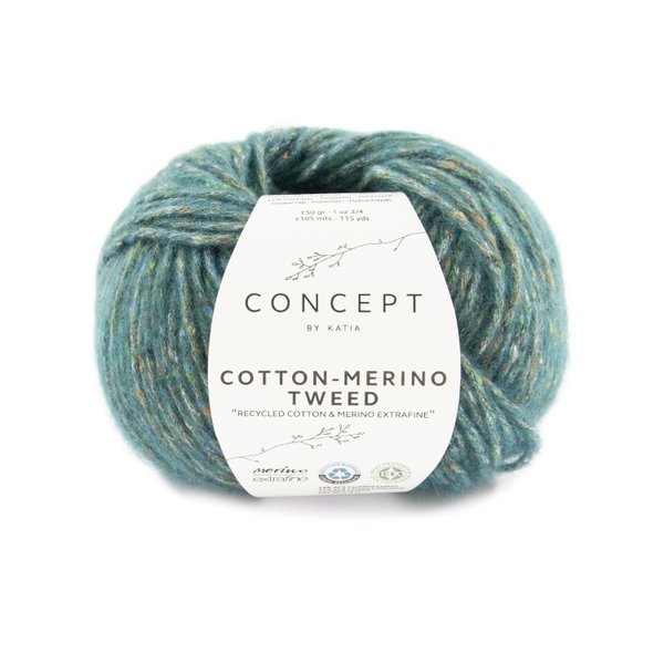 Katia Concept Cotton Merino Tweed Farbe 504