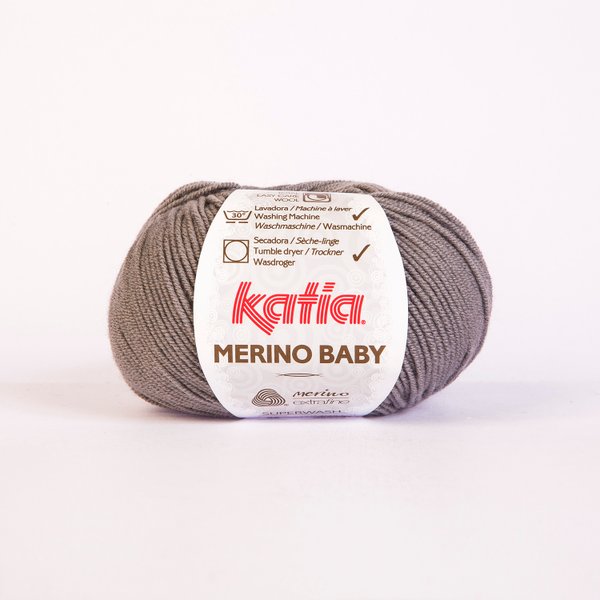 Katia Merino Baby Farbe 25 grau