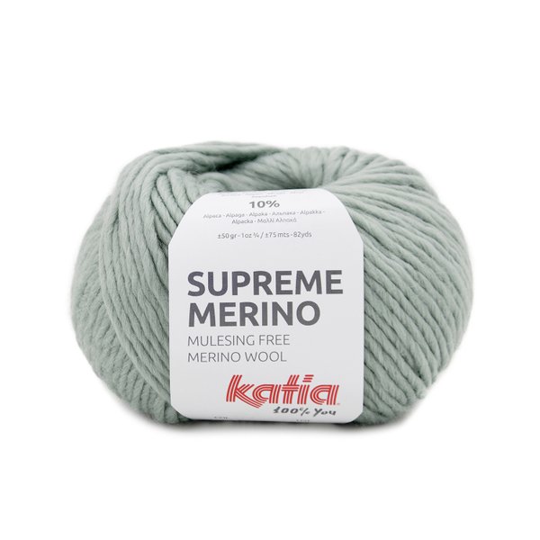 Katia Supreme Merino Farbe 81 Minzgrün