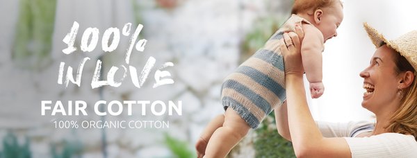 Infobanner über Katia Fair Cotton 100 % Organic Cotton Katia Garn