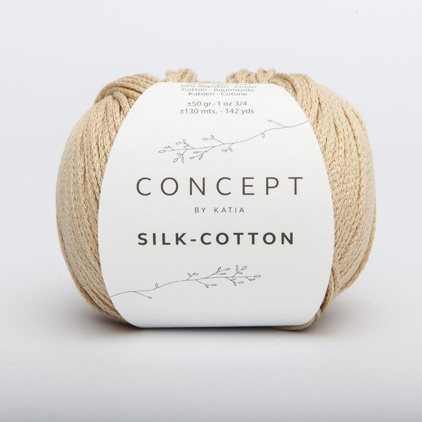 Silk-Cotton ocker (53) 50 g / LL ca. 130 m