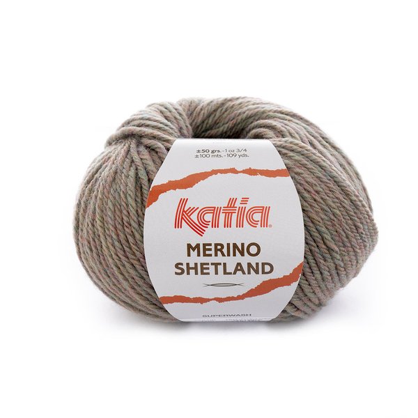Merino Shetland hellgrün mehrfarbig (103) 50 g/LL 100 m je