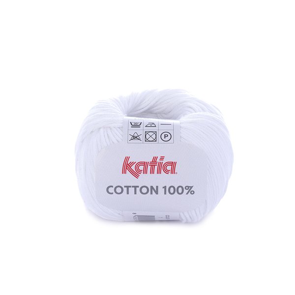 Cotton 100 % weiß 1, 50 g / LL 120
