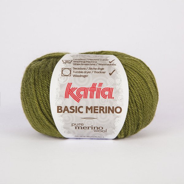 Basic Merino grün 50 g/LL ca. 120 m
