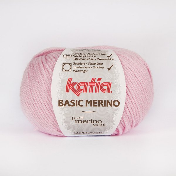 Basic Merino rosé (25) 50 g/LL ca. 120 m