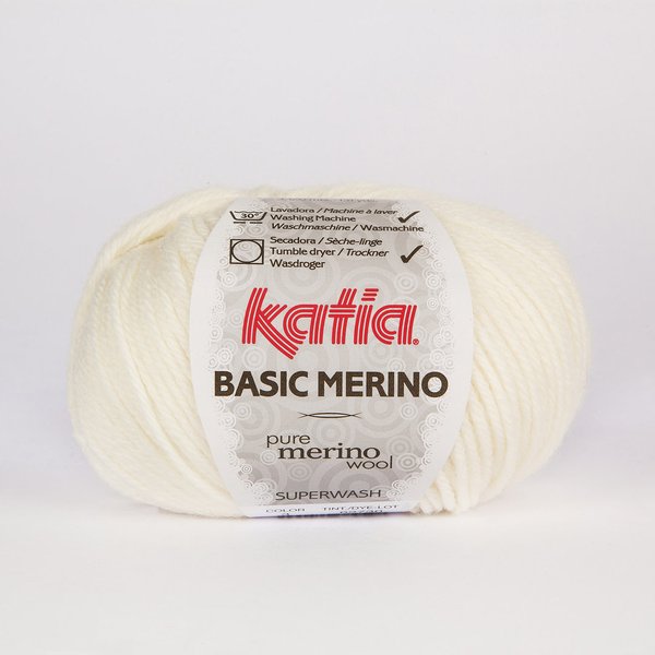 Basic Merino naturweiß (3) 50 g/LL ca. 120 m
