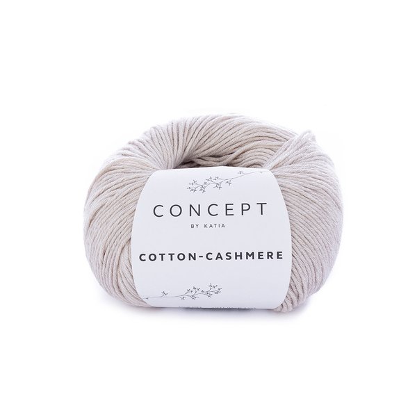 Cotton-Cashmere beige 54, 50 g/LL 155 m je