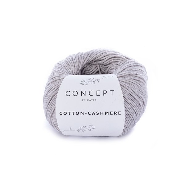 Cotton-Cashmere steingrau 56, 50 g/LL 155 m je