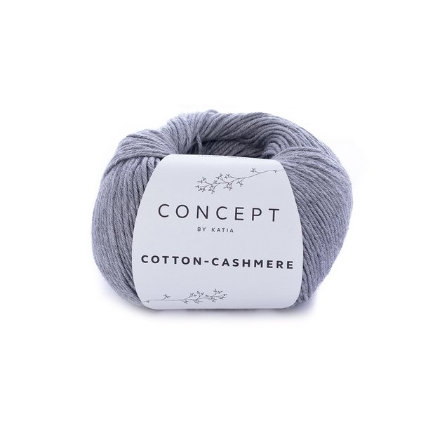 Cotton-Cashmere grau 59, 50 g/LL 155 m je