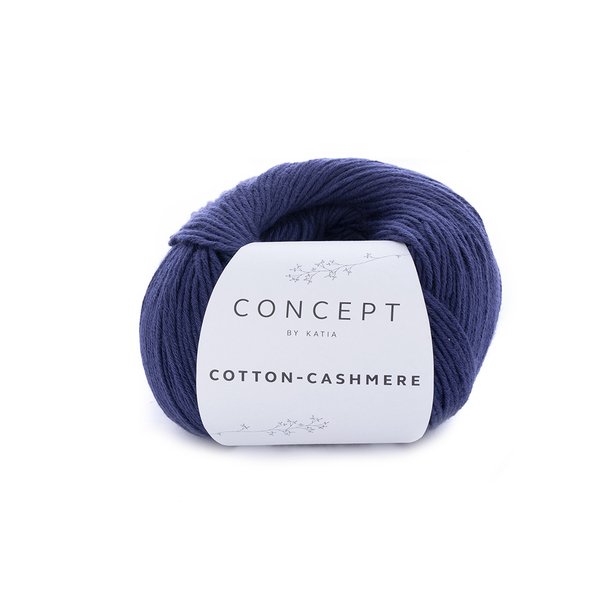 Cotton-Cashmere dunkelblau 62, 50 g/LL 155 m je