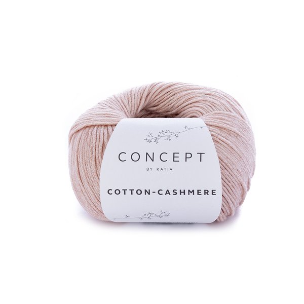 Cotton-Cashmere lachs 66, 50 g/LL 155 m je