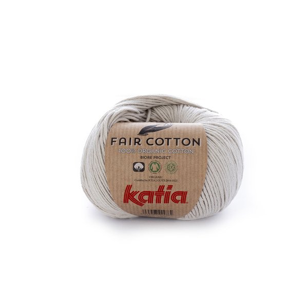 Fair Cotton perlhellgrau (11) 50 g/LL 155 m je