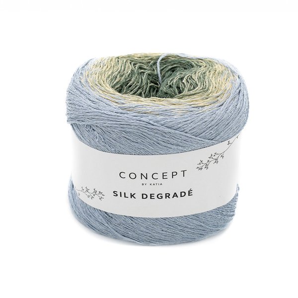 Silk Degrade Khaki-Beige-Blau (309) 150 g/LL 600 m je
