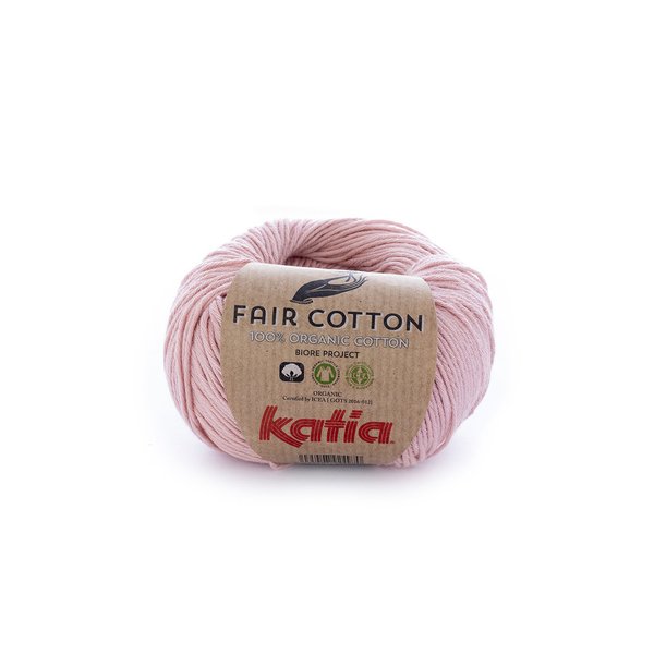 Fair Cotton hellrosa (13) 50 g/LL 155 m je