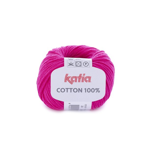 Cotton 100 % fuchsia 24, 50 g / LL 120