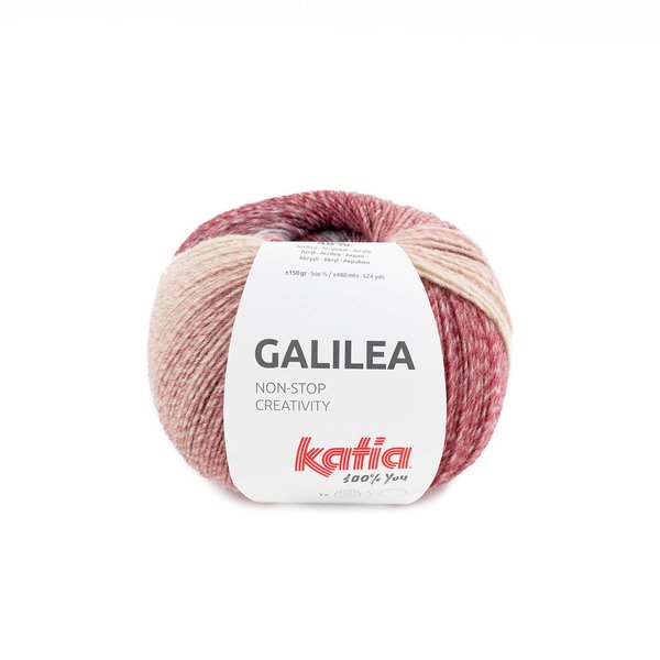 Galilea (301) Rot-Grau-Rostrot 150 g/LL 450 m je