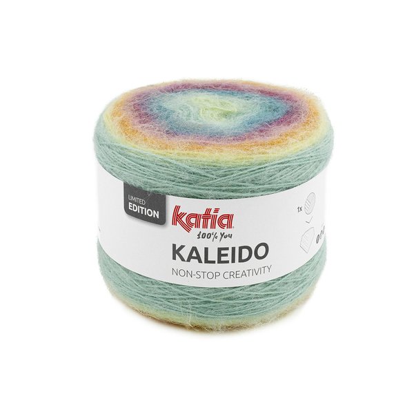 Kaleido Rosé-Pastellblau-Pastellgelb-Hellorange (307) 150 g/LL ca. 900 m