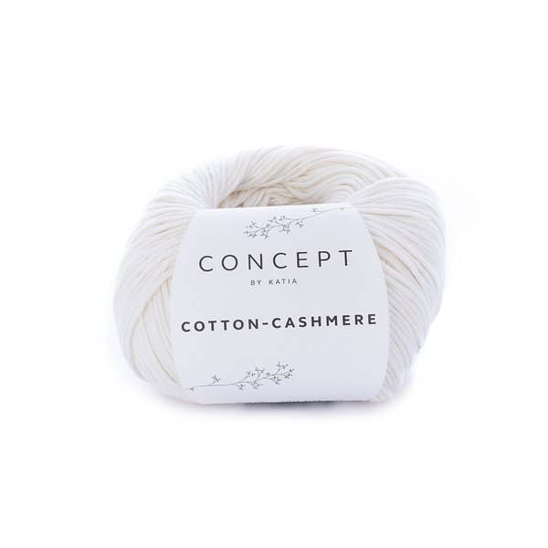 Cotton-Cashmere naturweiß 53, 50 g/LL 155 m je