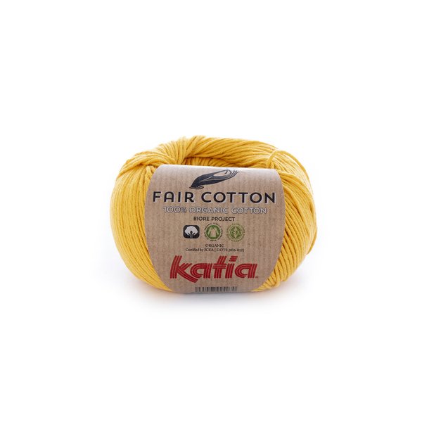 Fair Cotton Gelb (20) 50 g/LL 155 m je