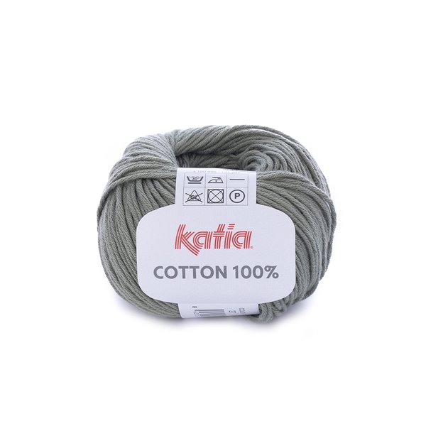 Cotton 100 % khaki 27, 50 g / LL 120
